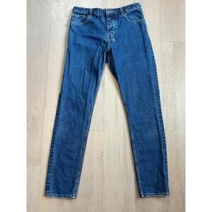 Ksubi Chitch Old Skool Jeans Men's Size 36 Medium Wash Button Fly‎